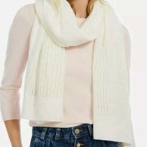 DKNY Open-Knit Blocked Ladies Scarf NWT